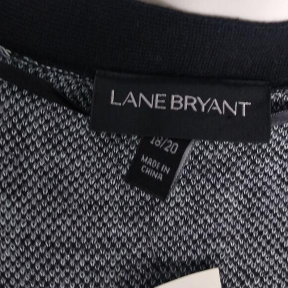 Lane Bryant Leopard Jacquard Animal Print Duster Cardigan Size 18/20 NWT - Picture 9 of 14